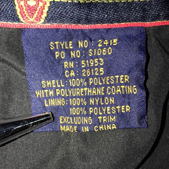 Men’s Sunice Grandview Golf Club Pullover Windbreaker Jacket Mustard Size L - Picture 6 of 6